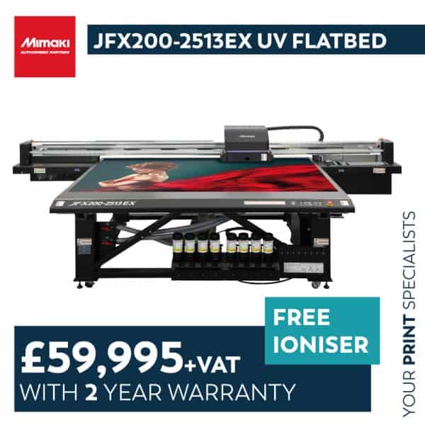 Mimaki JFX200-2513EX printer offer jan 25