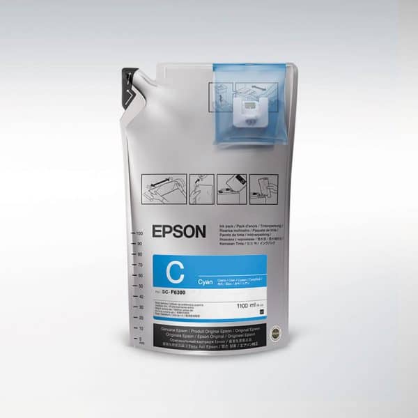 Epson UltraChrome DS SC F6300 Series Inks Cyan
