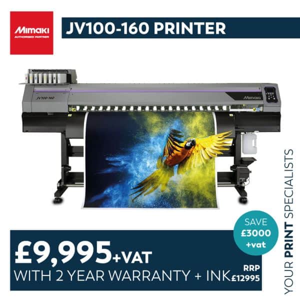 Mimaki JV100-160 printer offer jan 25