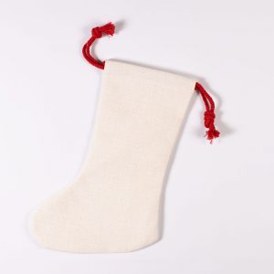 Dye Sublimation Linen Christmas Stocking