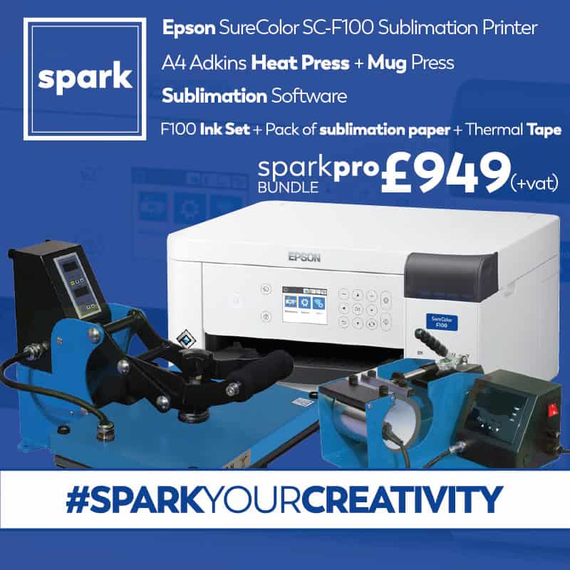 Spark Pro Epson SC F100 bundle