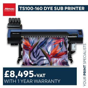 Mimaki TS100-1600 dye sub printer