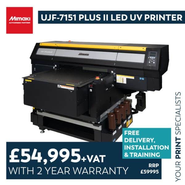 Mimaki UJF-7151 plus II UV printer summer offer