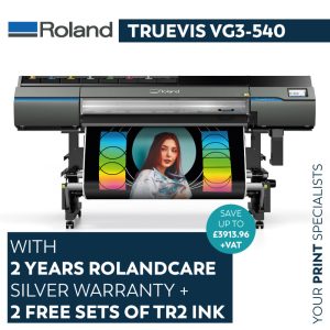 Roland Truevis VG3-540 print and cut printervMay Offer