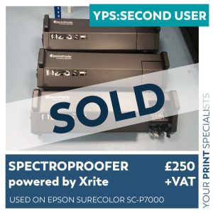SM second user epson spectro sold