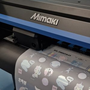 Mimaki Txf150 75 printing - DTF Printing