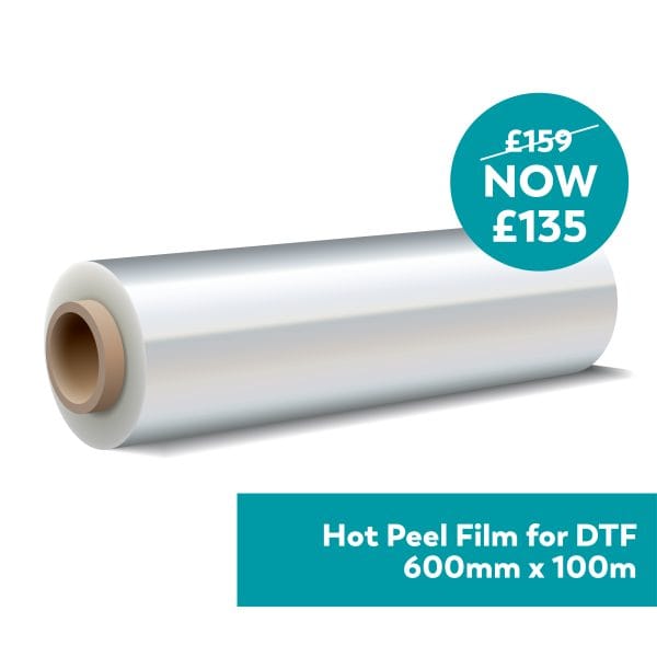 DTF Hot Peel Film 600mm x 100m