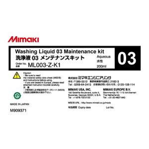Mimaki Washing Liquid 03 Maintenance Kit at YPS