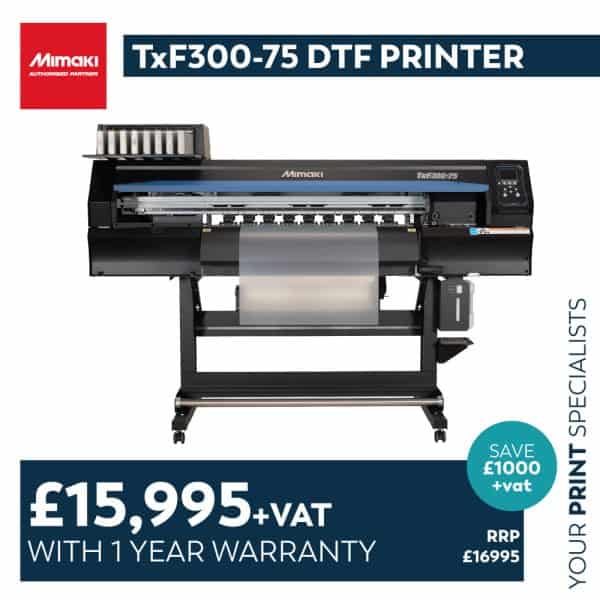 Mimaki TxF300-75 dtf printer offer jan 25