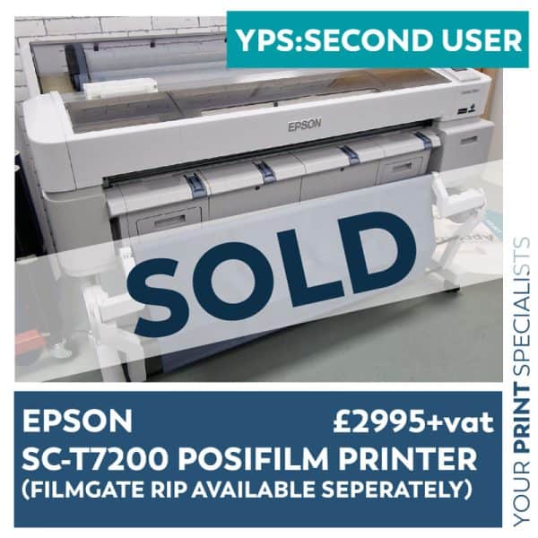 Second user Epson T7200 Posifilm SOLD