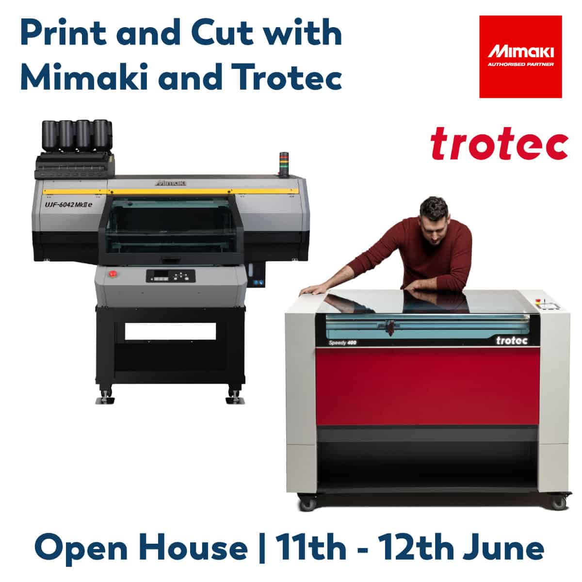 Print and Cut with Mimaki and Trotec
