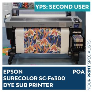 Second User Epson surecolor sc-f6300