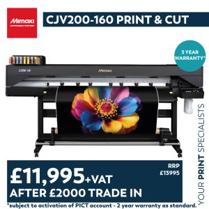 Mimaki CJV200-160 printer offer jan 25